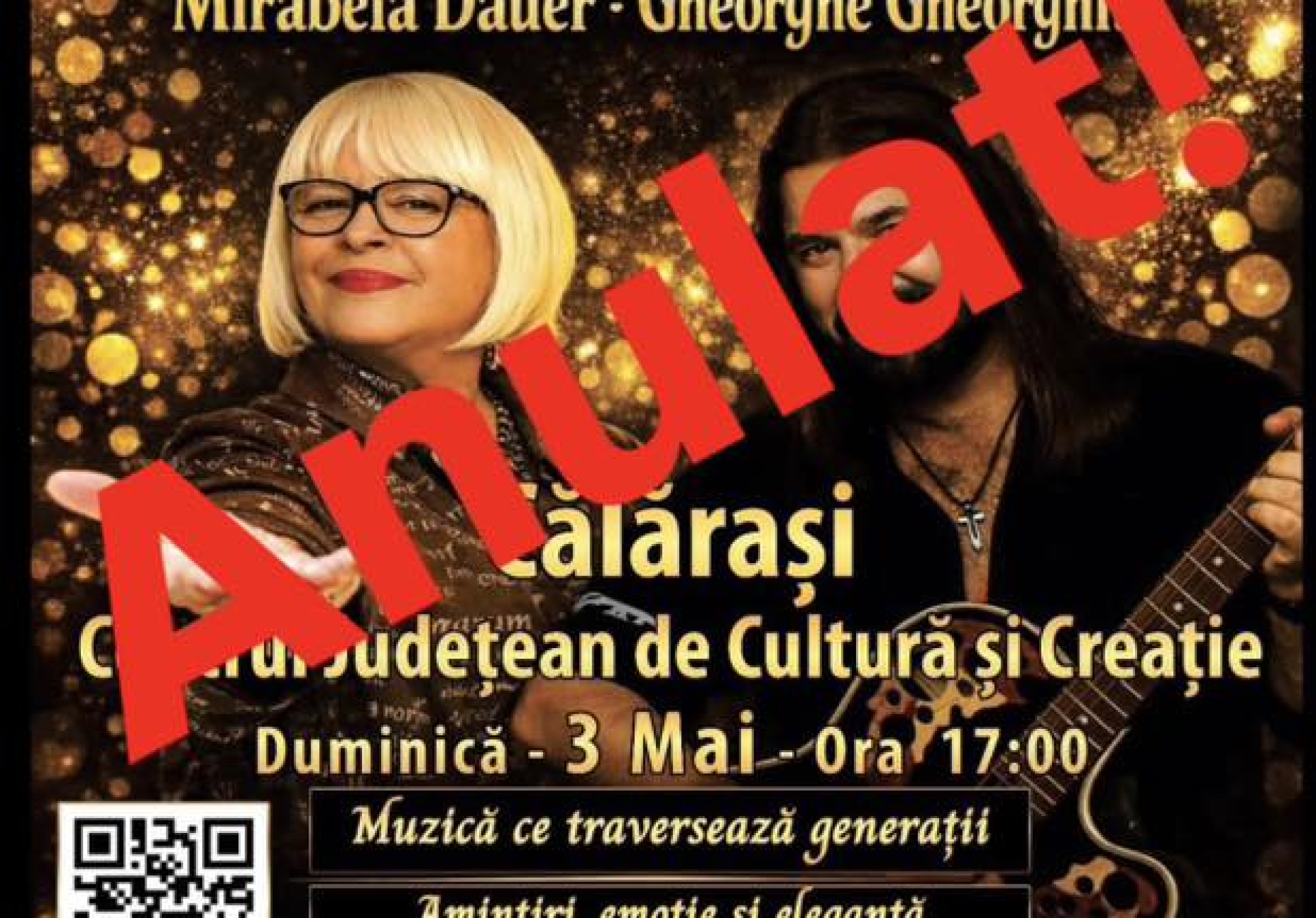 O seară de neuitat - Mirabela Dauer & Gheorghe Gheorghiu - Anulat